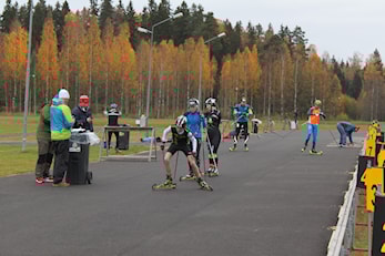 Testløp Torsby rulleski 4 skytinger